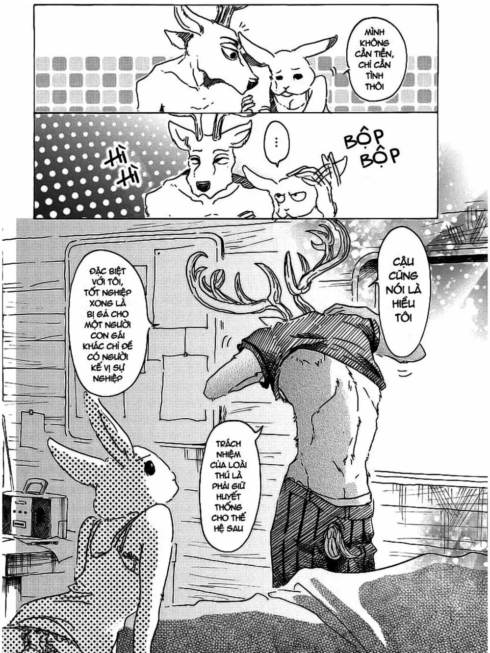 Truyện Tranh Bởi Vì Chúng Ta Đều Là Những Ngôi Sao - Beastars trang 10