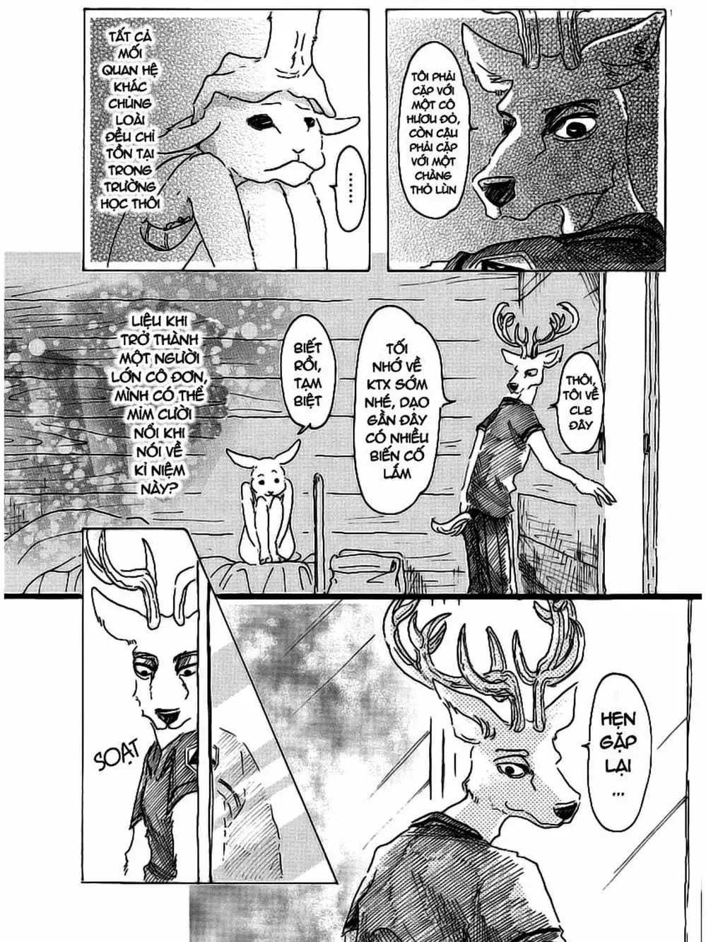 Truyện Tranh Bởi Vì Chúng Ta Đều Là Những Ngôi Sao - Beastars trang 10