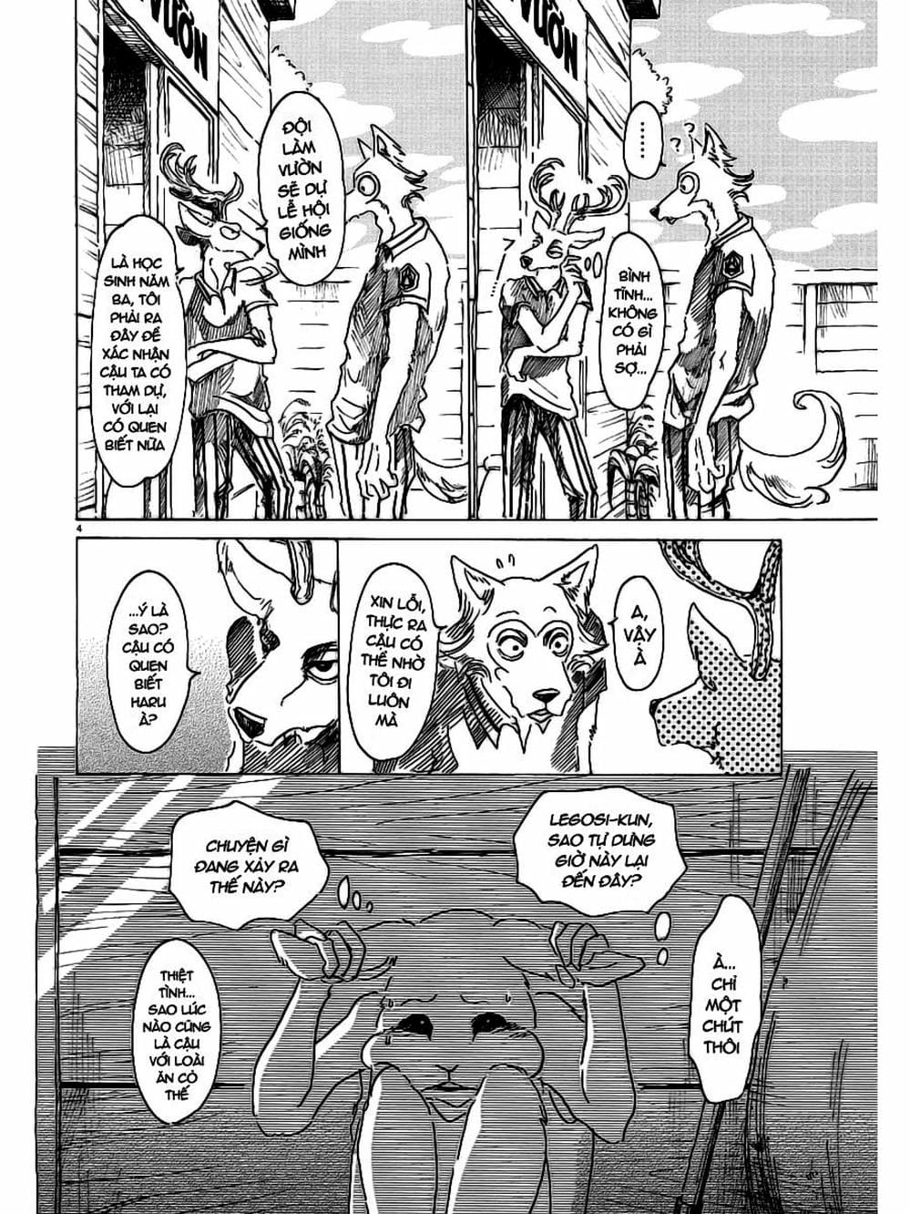 Truyện Tranh Bởi Vì Chúng Ta Đều Là Những Ngôi Sao - Beastars trang 10