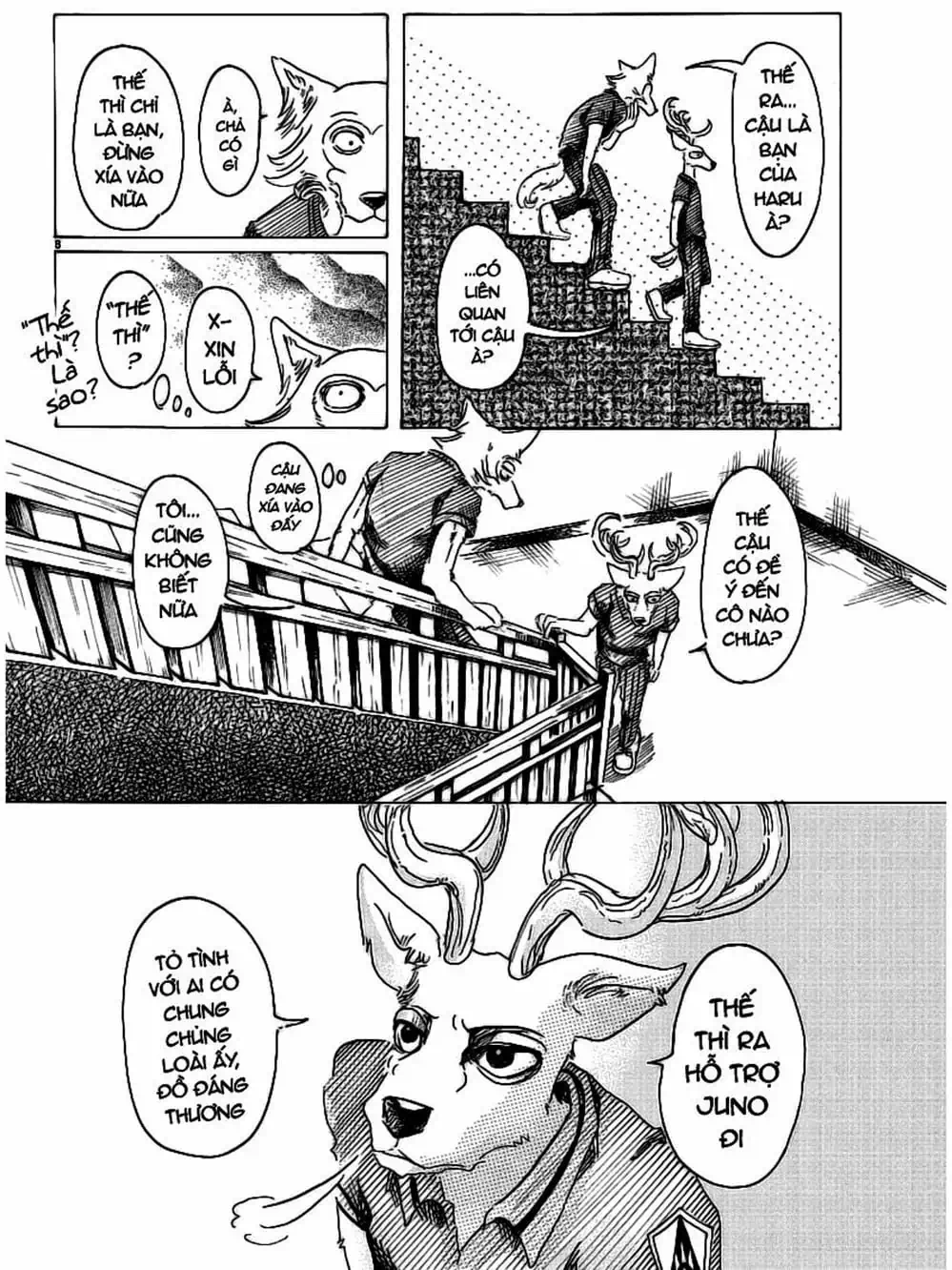 Truyện Tranh Bởi Vì Chúng Ta Đều Là Những Ngôi Sao - Beastars trang 10