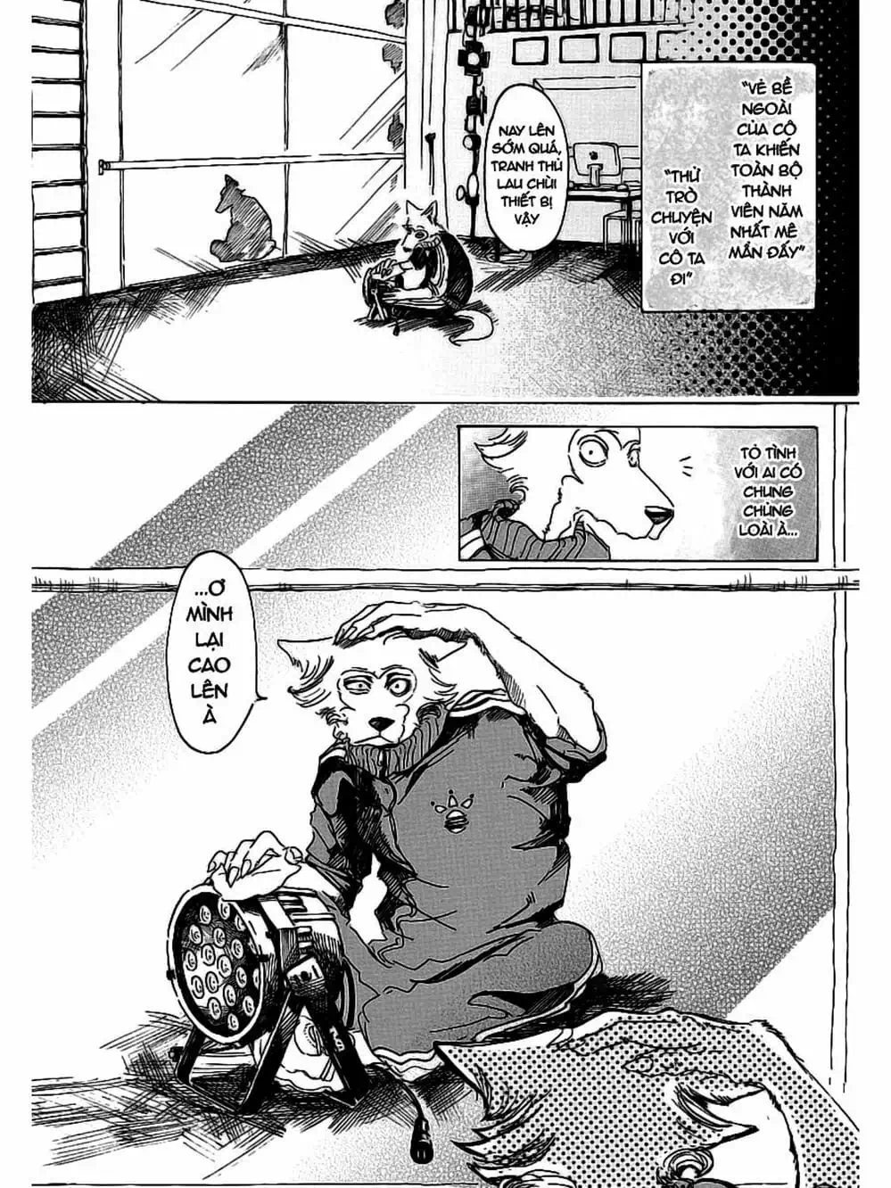 Truyện Tranh Bởi Vì Chúng Ta Đều Là Những Ngôi Sao - Beastars trang 10