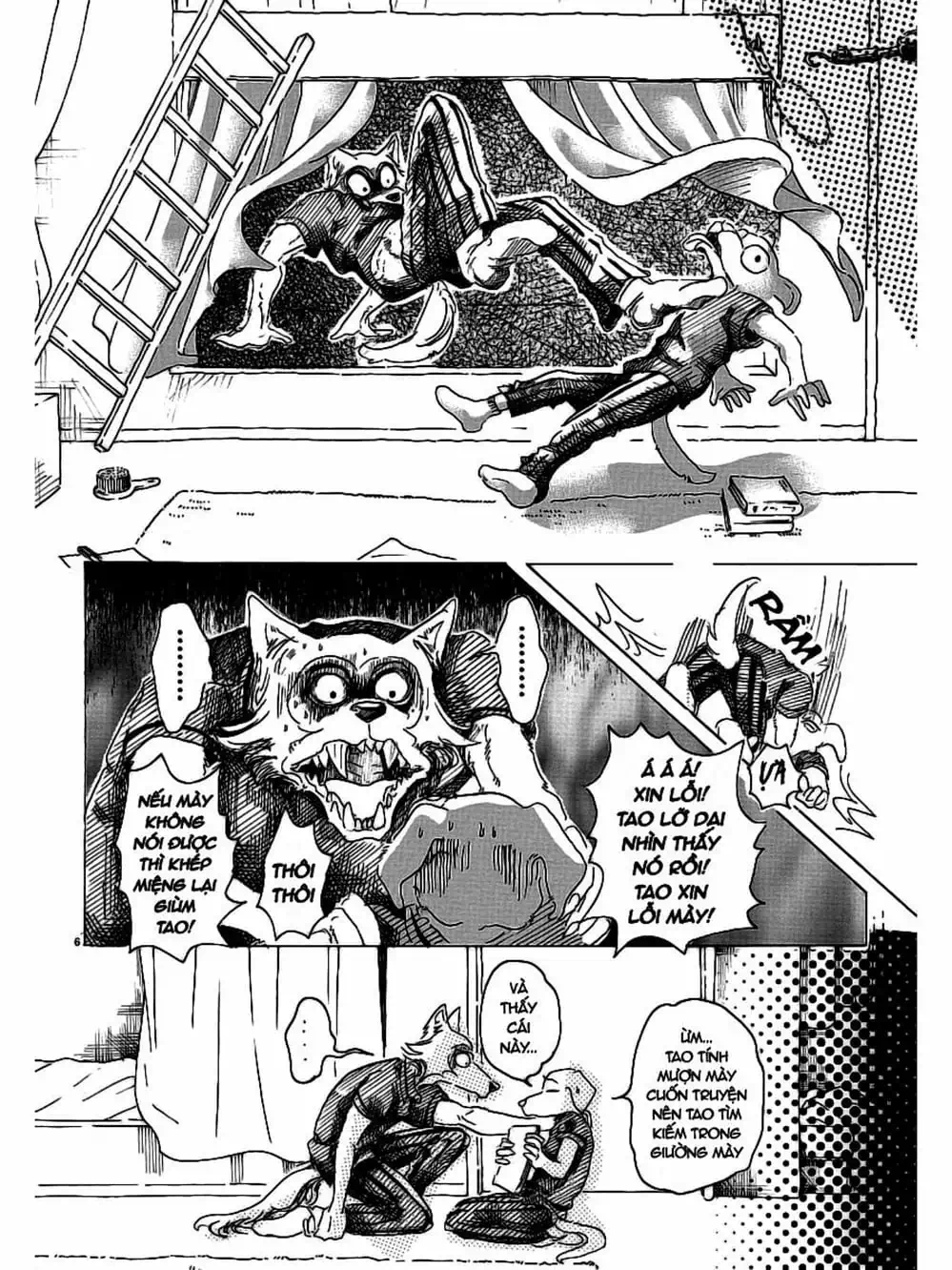 Truyện Tranh Bởi Vì Chúng Ta Đều Là Những Ngôi Sao - Beastars trang 10