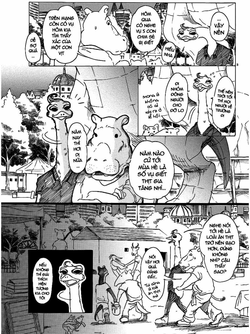 Truyện Tranh Bởi Vì Chúng Ta Đều Là Những Ngôi Sao - Beastars trang 10