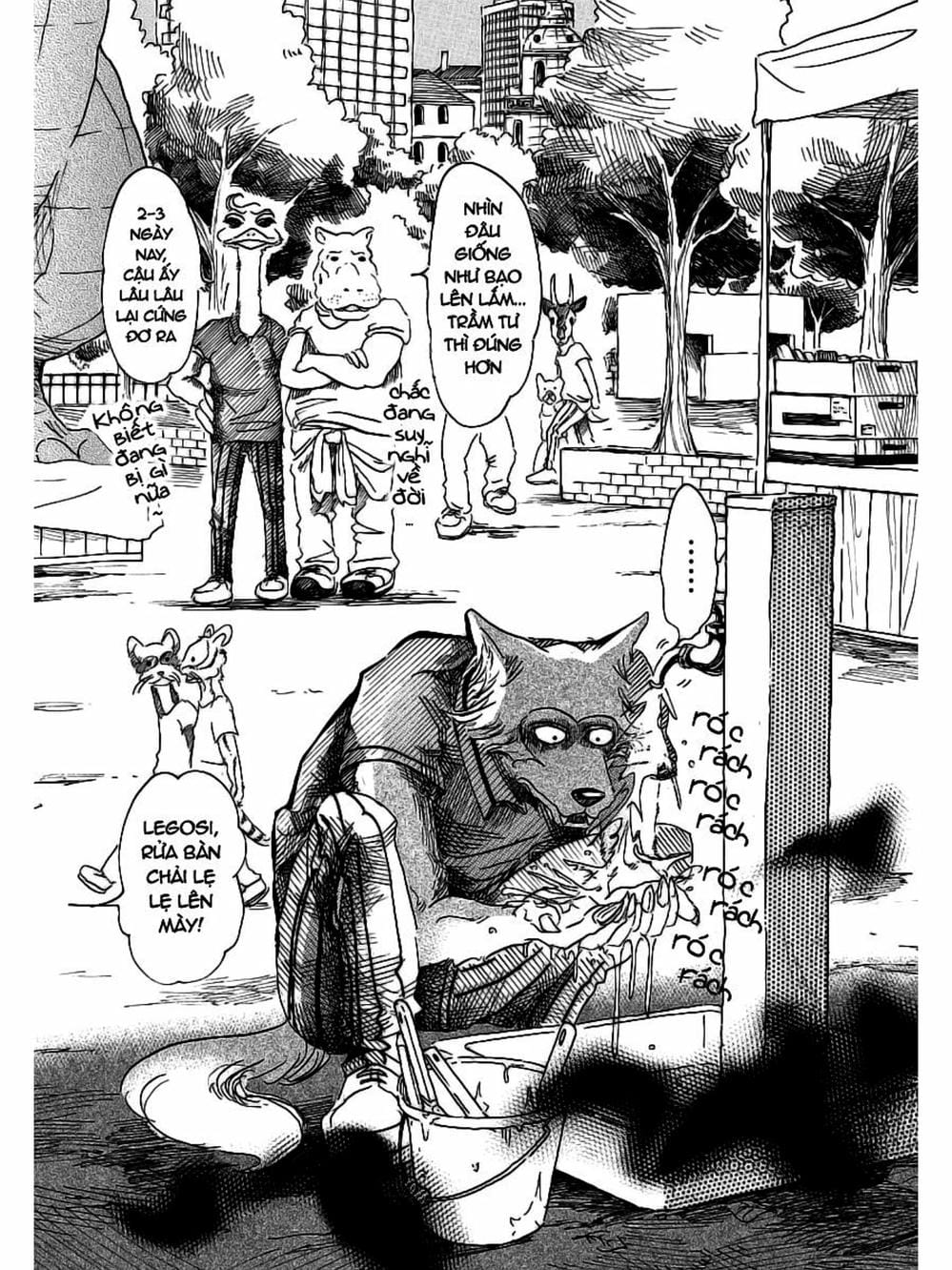 Truyện Tranh Bởi Vì Chúng Ta Đều Là Những Ngôi Sao - Beastars trang 10