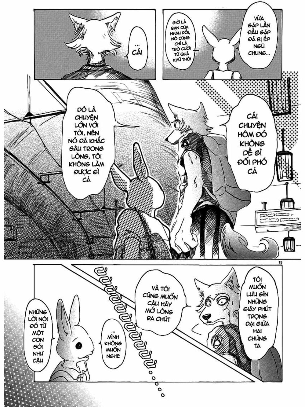 Truyện Tranh Bởi Vì Chúng Ta Đều Là Những Ngôi Sao - Beastars trang 10