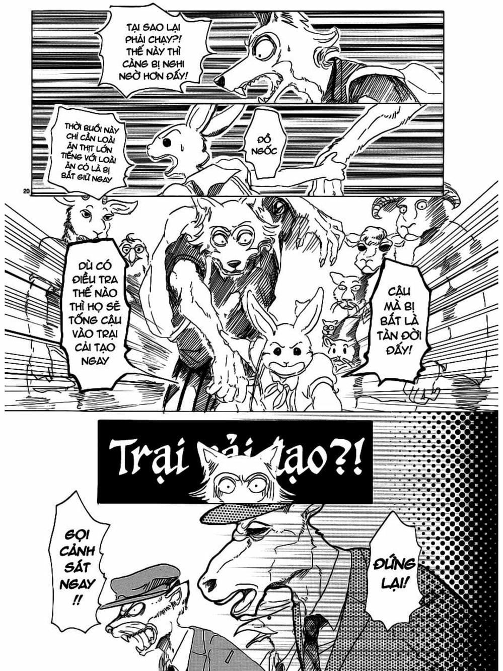 Truyện Tranh Bởi Vì Chúng Ta Đều Là Những Ngôi Sao - Beastars trang 10
