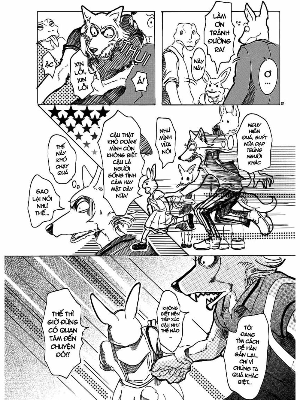 Truyện Tranh Bởi Vì Chúng Ta Đều Là Những Ngôi Sao - Beastars trang 10