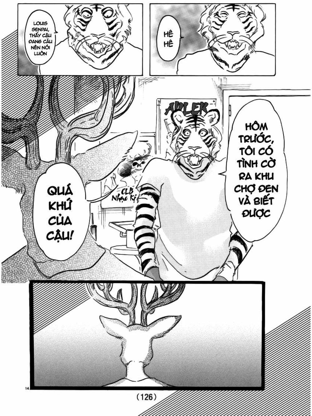 Truyện Tranh Bởi Vì Chúng Ta Đều Là Những Ngôi Sao - Beastars trang 10