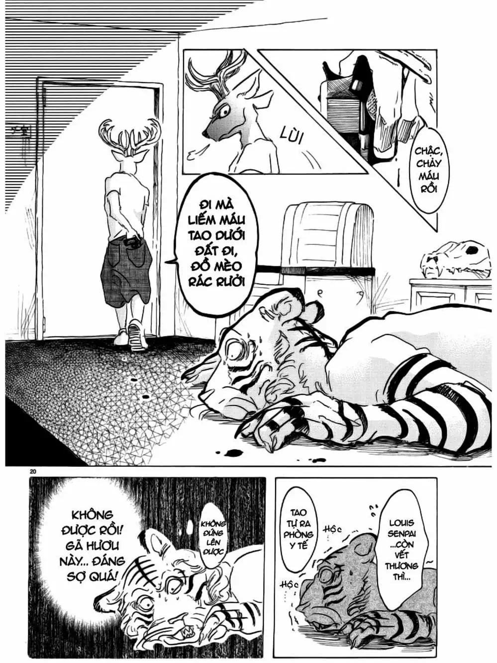 Truyện Tranh Bởi Vì Chúng Ta Đều Là Những Ngôi Sao - Beastars trang 10