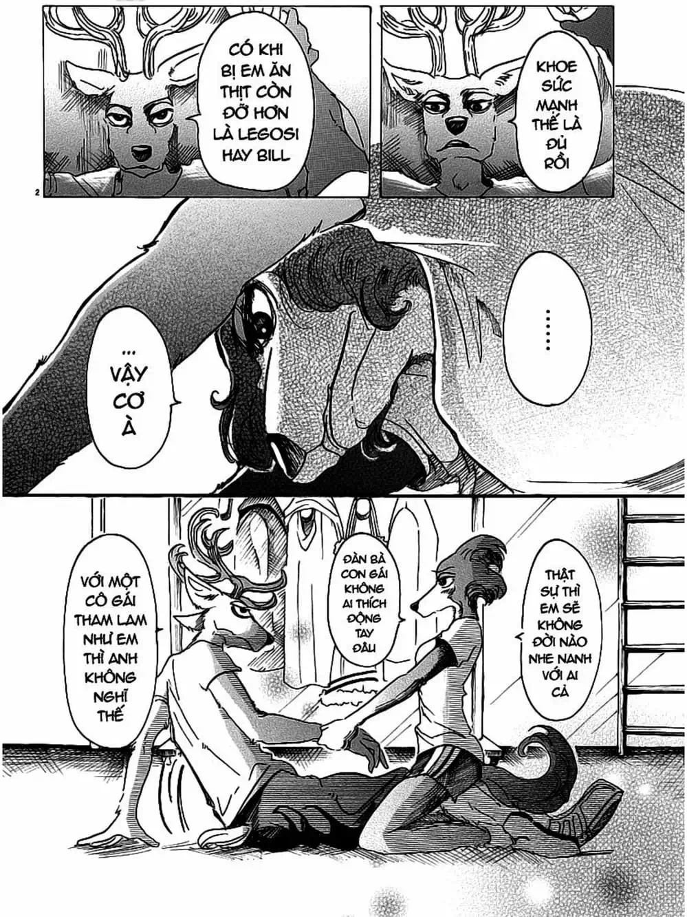 Truyện Tranh Bởi Vì Chúng Ta Đều Là Những Ngôi Sao - Beastars trang 10