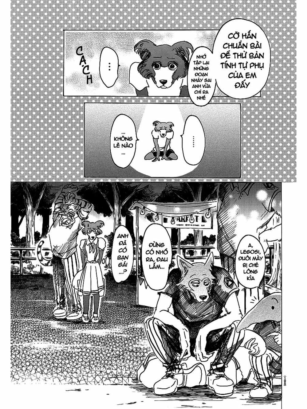 Truyện Tranh Bởi Vì Chúng Ta Đều Là Những Ngôi Sao - Beastars trang 10