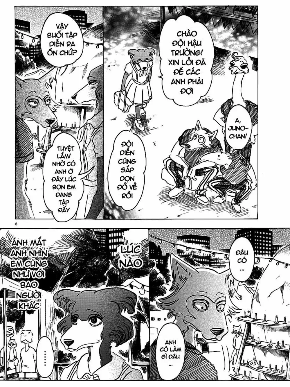 Truyện Tranh Bởi Vì Chúng Ta Đều Là Những Ngôi Sao - Beastars trang 10