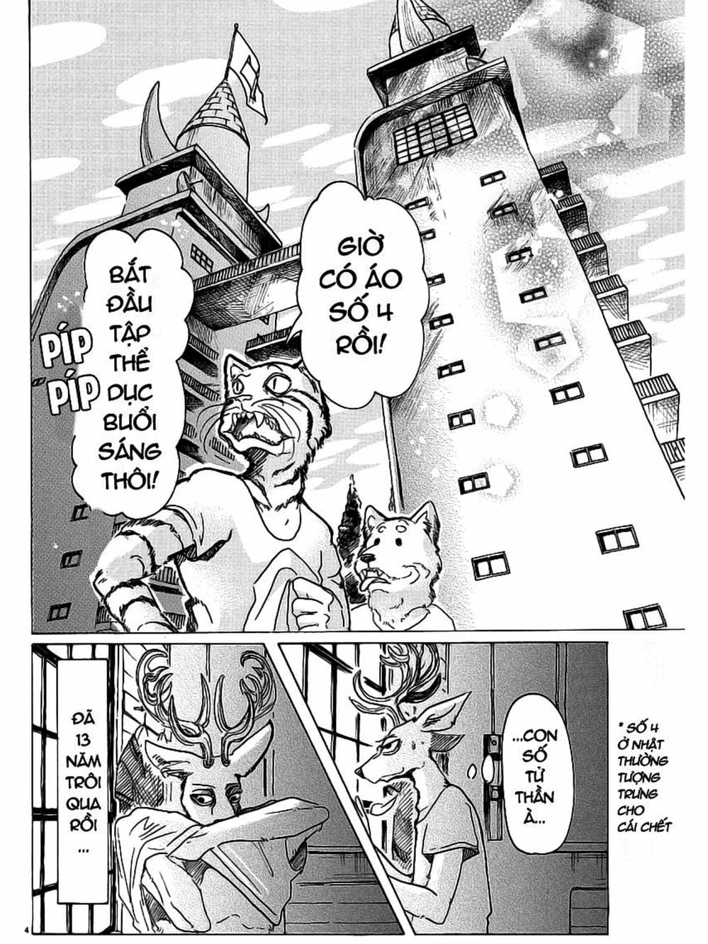Truyện Tranh Bởi Vì Chúng Ta Đều Là Những Ngôi Sao - Beastars trang 10
