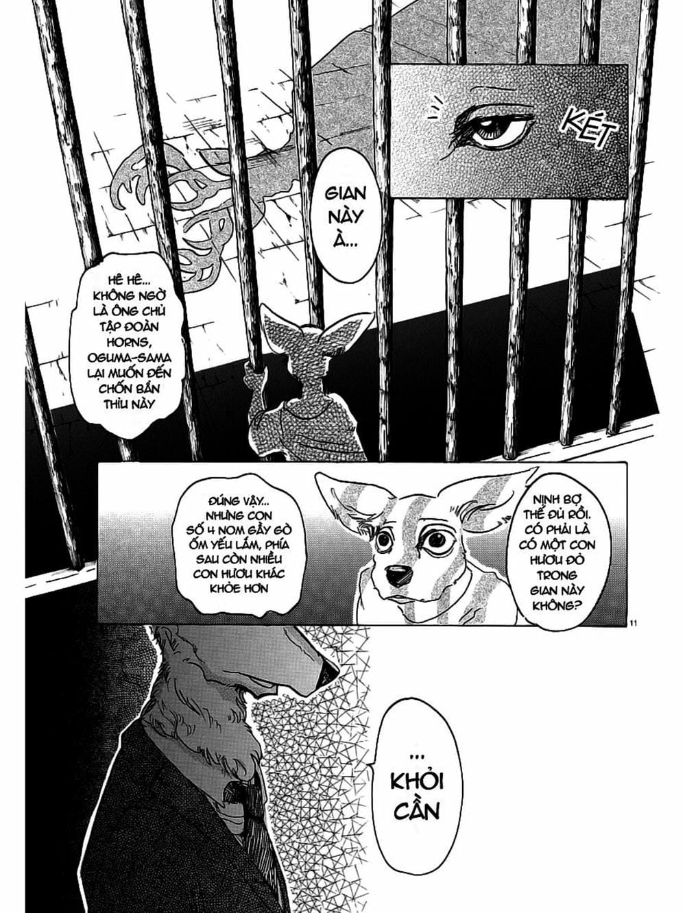 Truyện Tranh Bởi Vì Chúng Ta Đều Là Những Ngôi Sao - Beastars trang 10