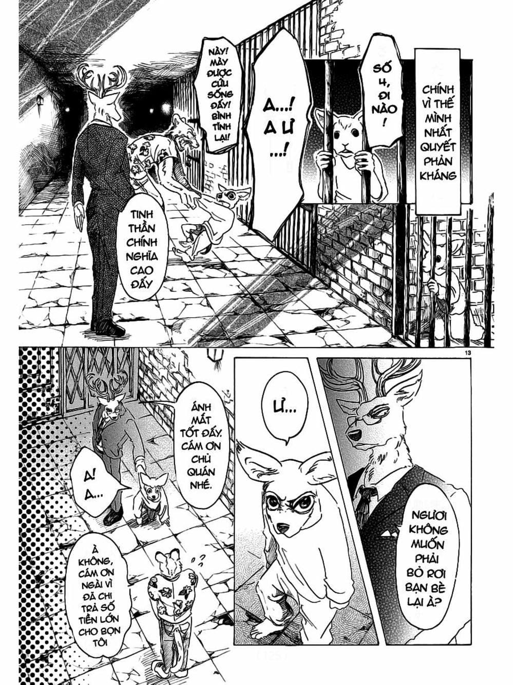 Truyện Tranh Bởi Vì Chúng Ta Đều Là Những Ngôi Sao - Beastars trang 10