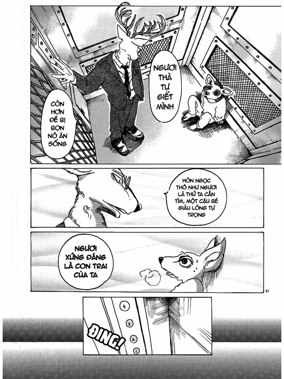 Truyện Tranh Bởi Vì Chúng Ta Đều Là Những Ngôi Sao - Beastars trang 10