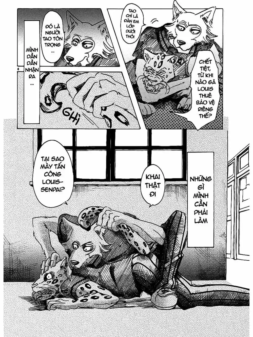 Truyện Tranh Bởi Vì Chúng Ta Đều Là Những Ngôi Sao - Beastars trang 10