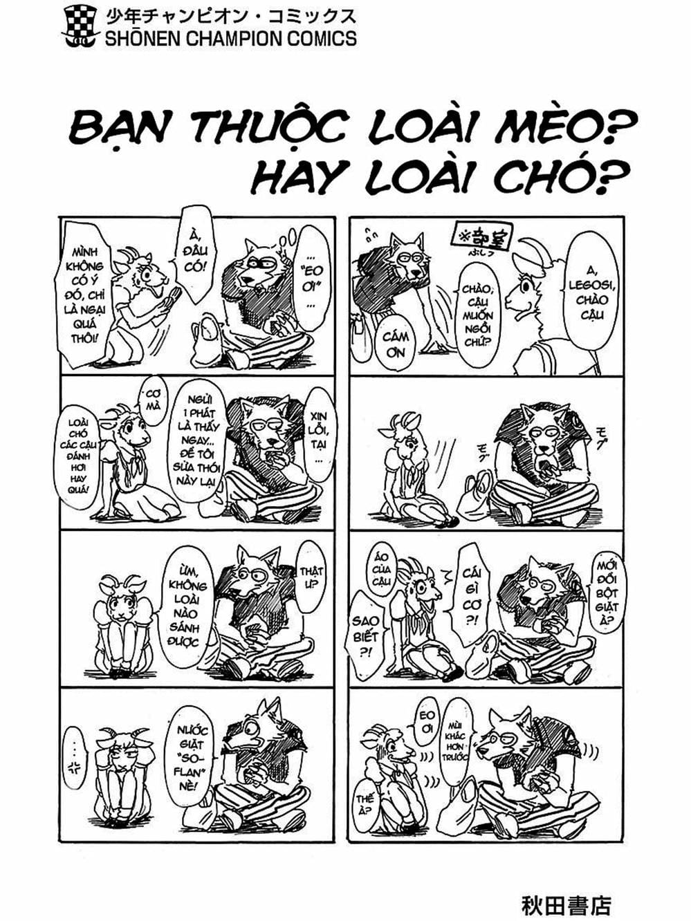 Truyện Tranh Bởi Vì Chúng Ta Đều Là Những Ngôi Sao - Beastars trang 10