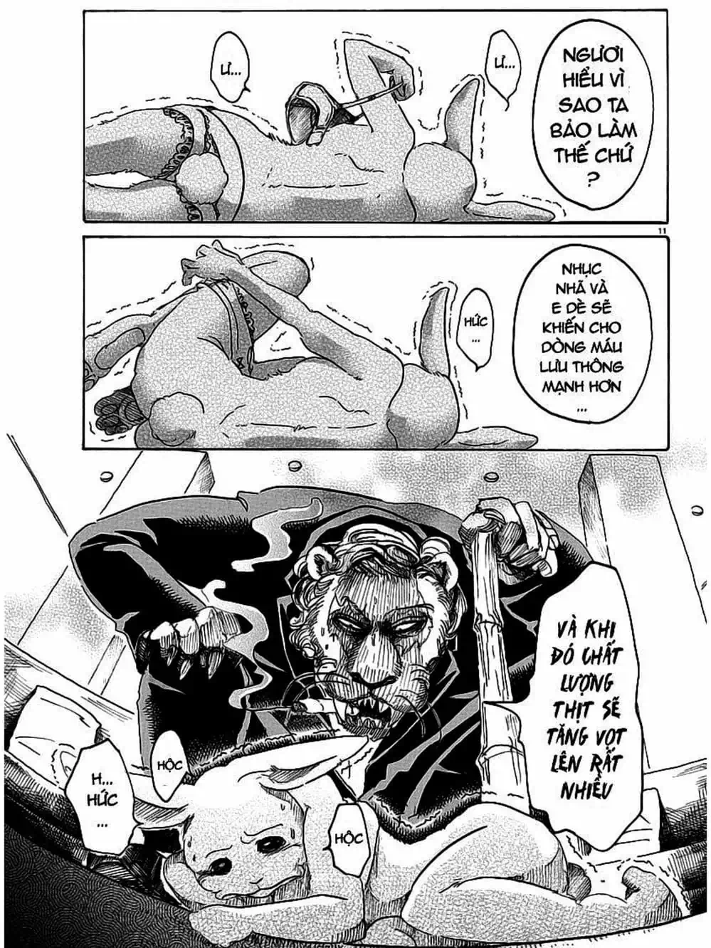 Truyện Tranh Bởi Vì Chúng Ta Đều Là Những Ngôi Sao - Beastars trang 10