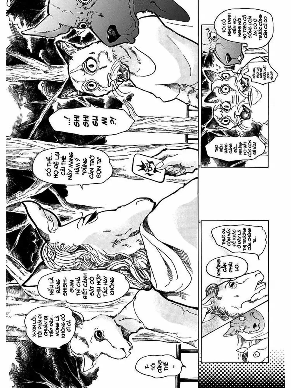 Truyện Tranh Bởi Vì Chúng Ta Đều Là Những Ngôi Sao - Beastars trang 10