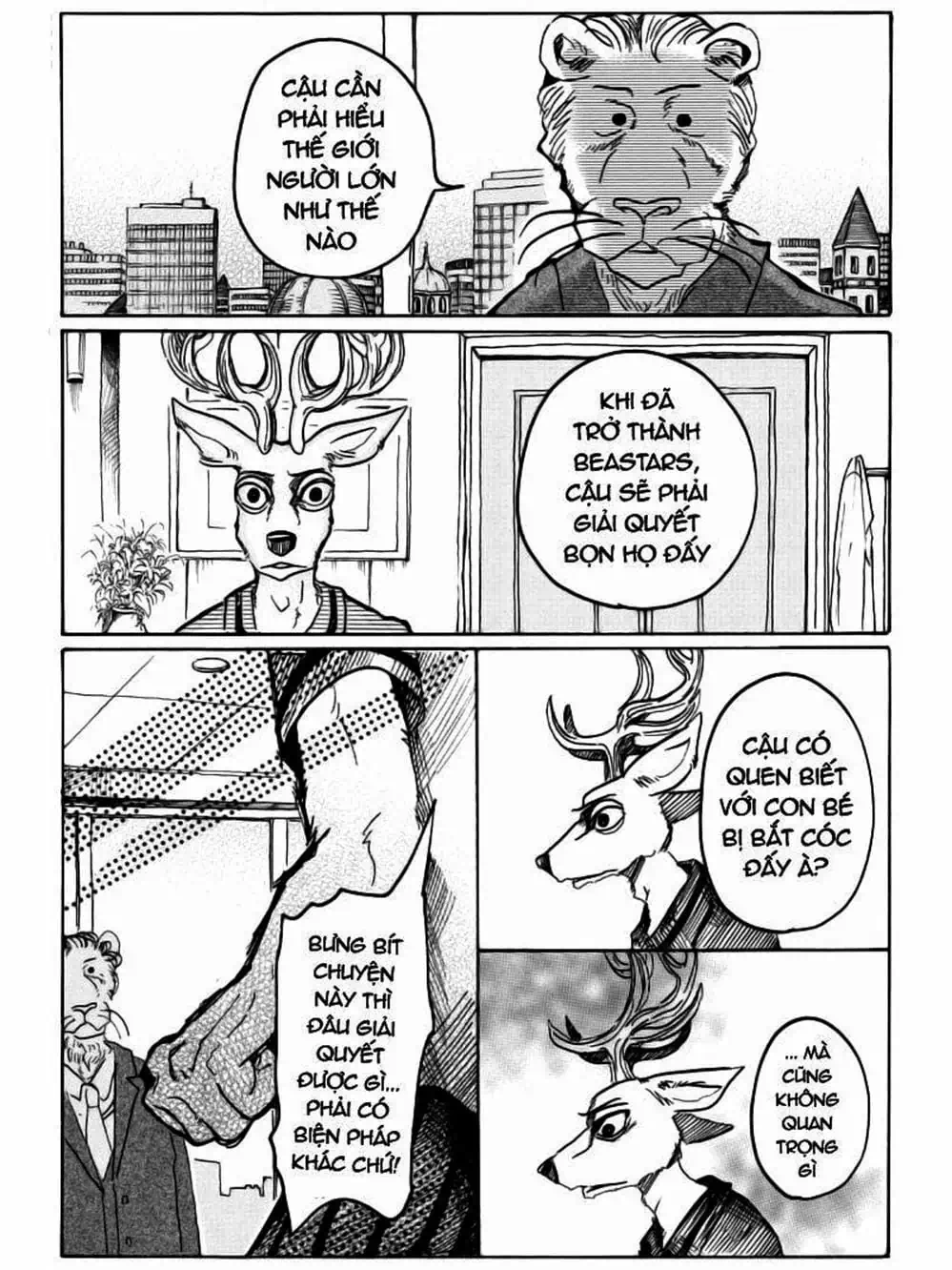 Truyện Tranh Bởi Vì Chúng Ta Đều Là Những Ngôi Sao - Beastars trang 10