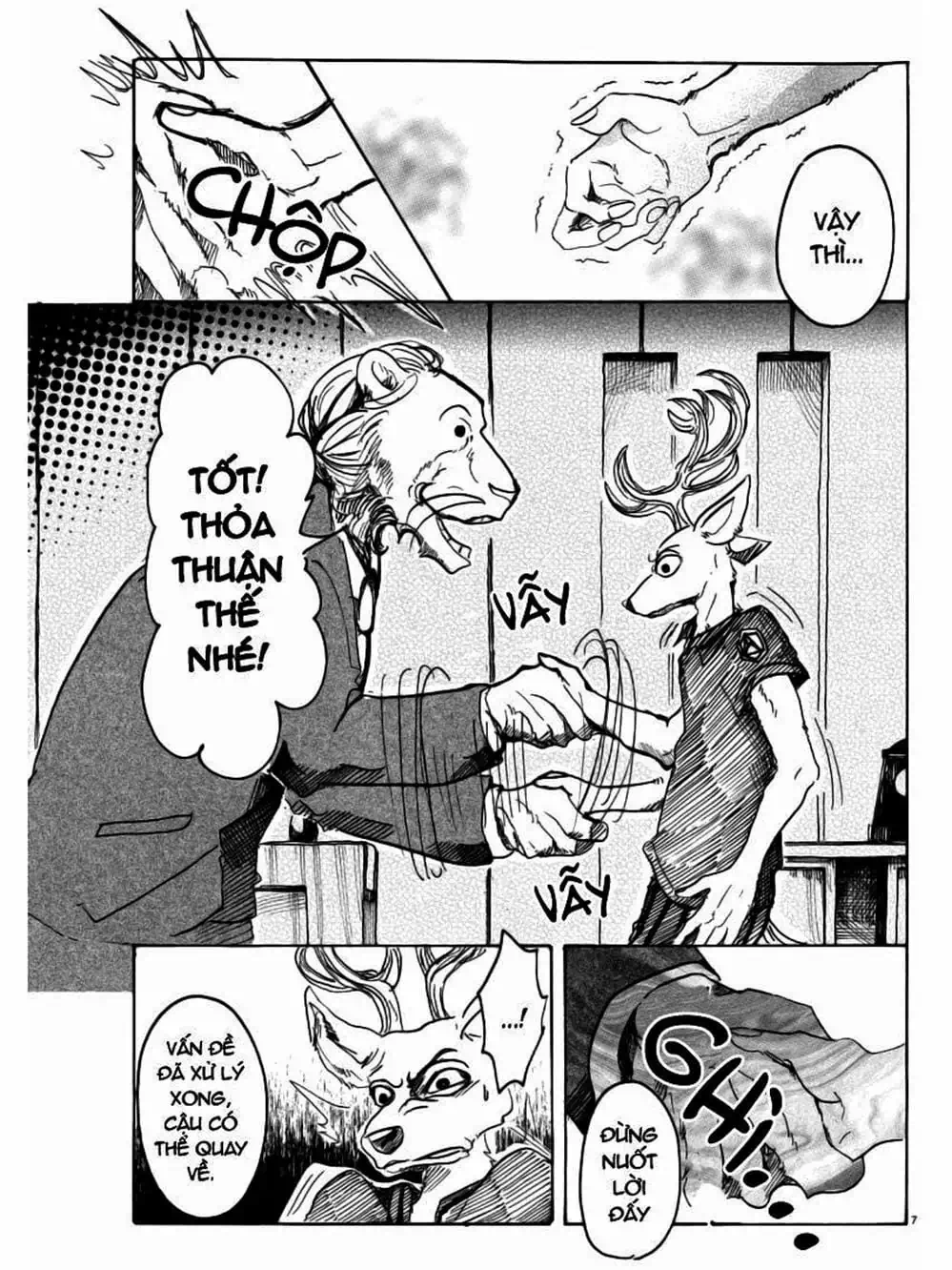 Truyện Tranh Bởi Vì Chúng Ta Đều Là Những Ngôi Sao - Beastars trang 10