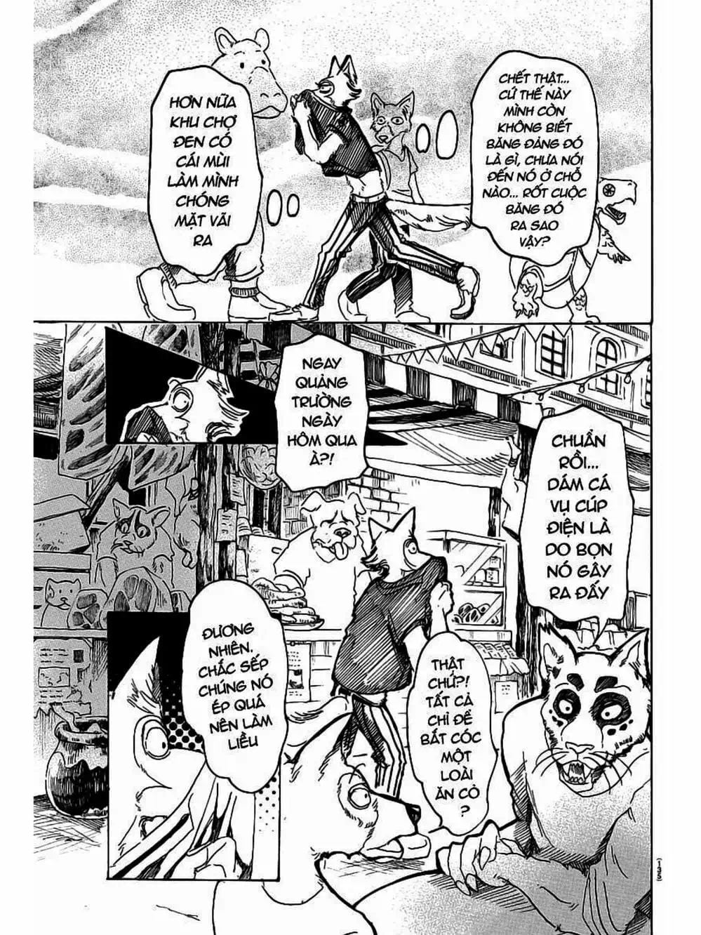 Truyện Tranh Bởi Vì Chúng Ta Đều Là Những Ngôi Sao - Beastars trang 10