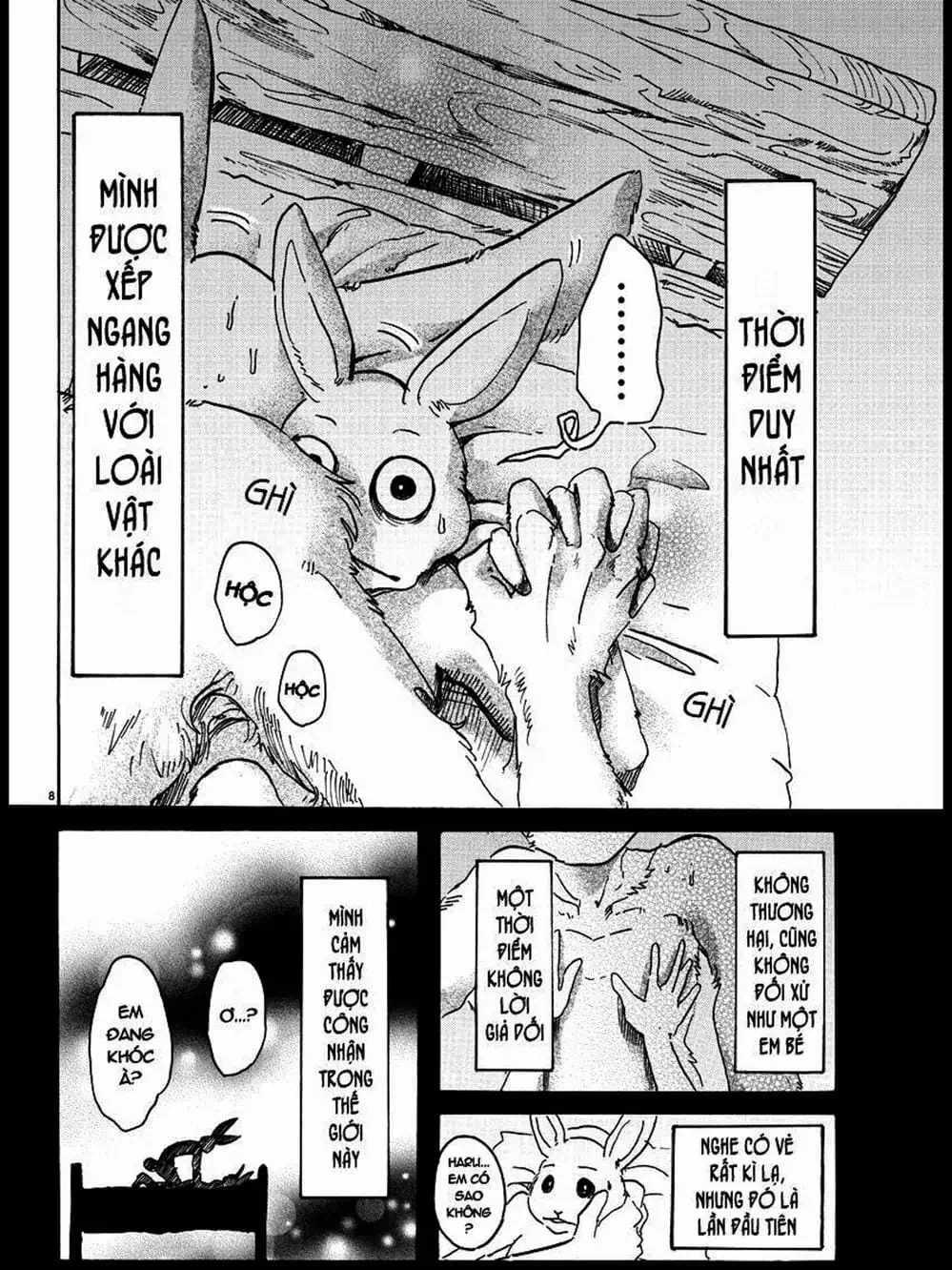 Truyện Tranh Bởi Vì Chúng Ta Đều Là Những Ngôi Sao - Beastars trang 10