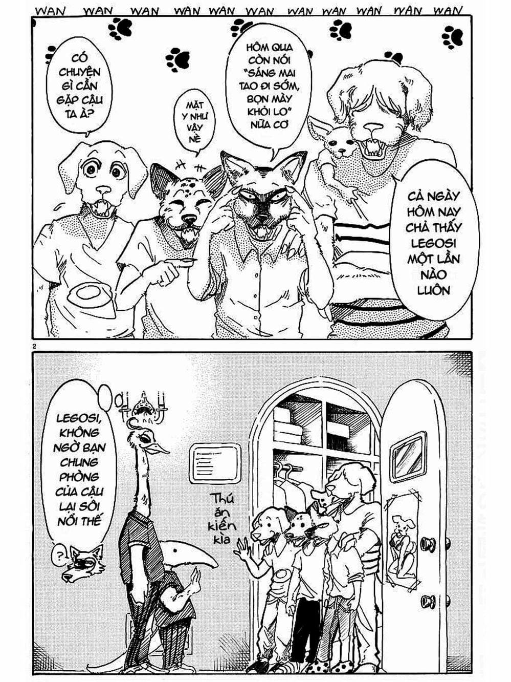 Truyện Tranh Bởi Vì Chúng Ta Đều Là Những Ngôi Sao - Beastars trang 10