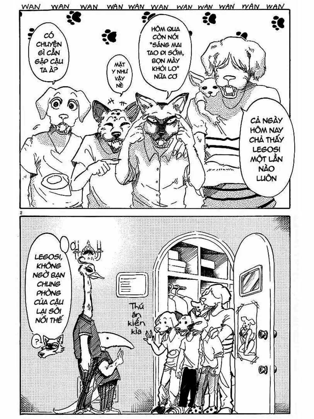 Truyện Tranh Bởi Vì Chúng Ta Đều Là Những Ngôi Sao - Beastars trang 10