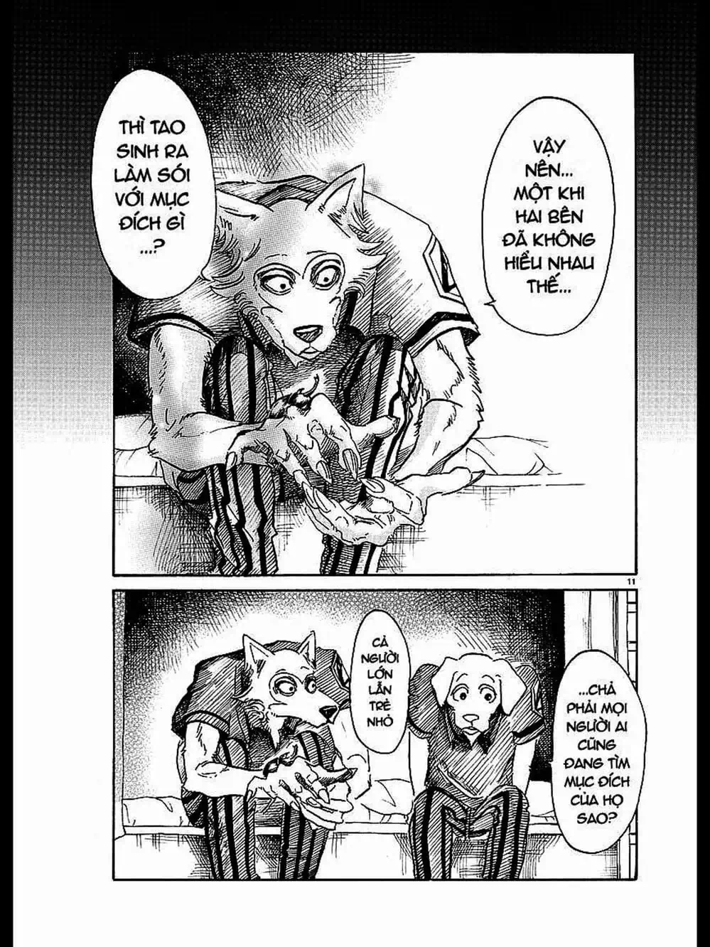 Truyện Tranh Bởi Vì Chúng Ta Đều Là Những Ngôi Sao - Beastars trang 10