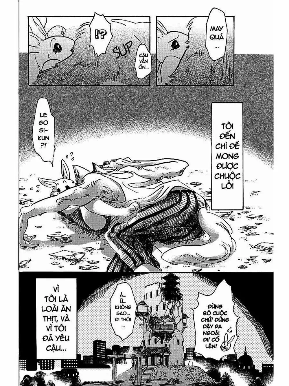 Truyện Tranh Bởi Vì Chúng Ta Đều Là Những Ngôi Sao - Beastars trang 10