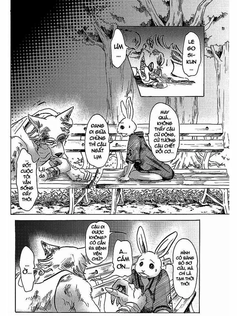 Truyện Tranh Bởi Vì Chúng Ta Đều Là Những Ngôi Sao - Beastars trang 10