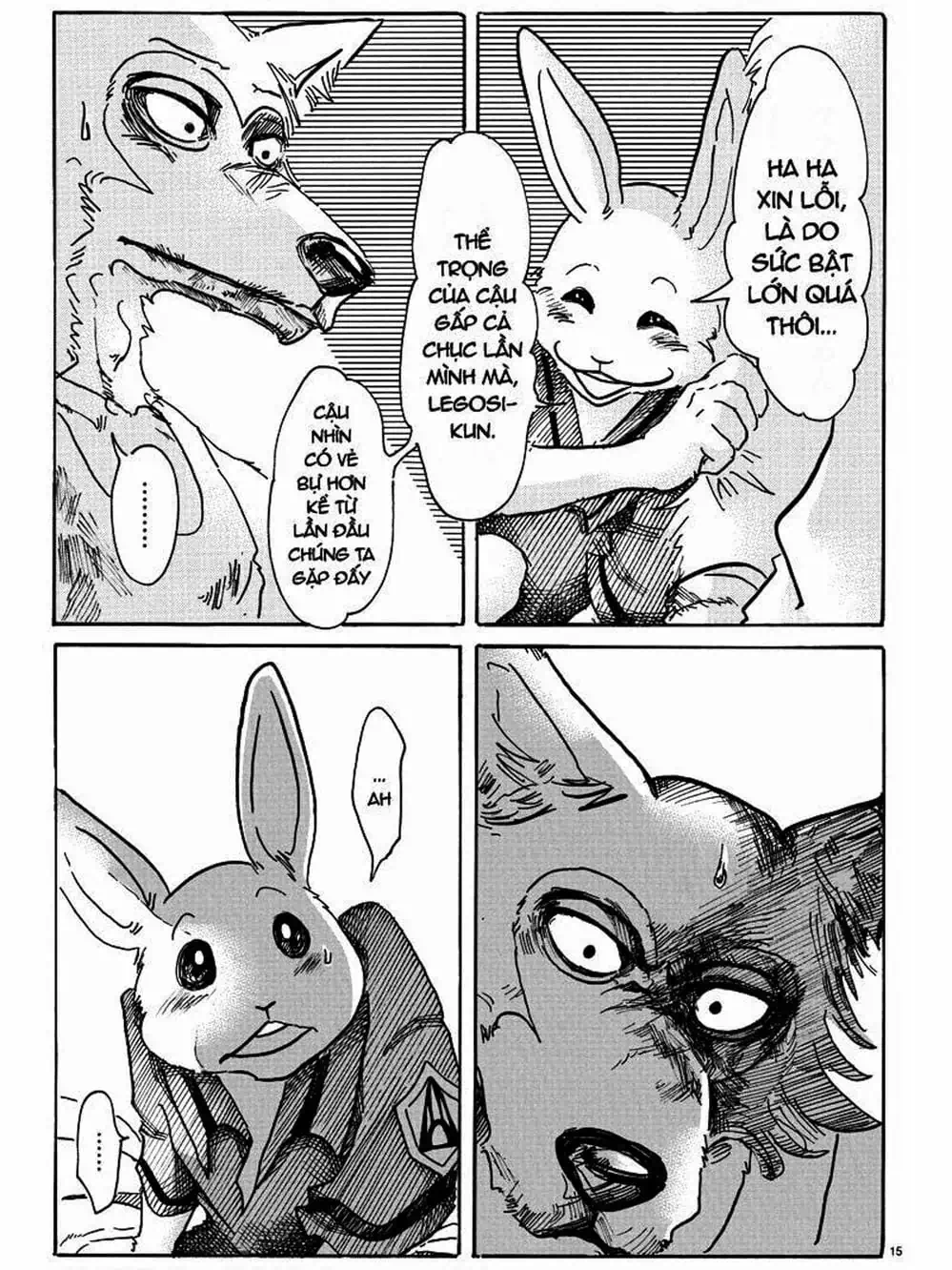 Truyện Tranh Bởi Vì Chúng Ta Đều Là Những Ngôi Sao - Beastars trang 10