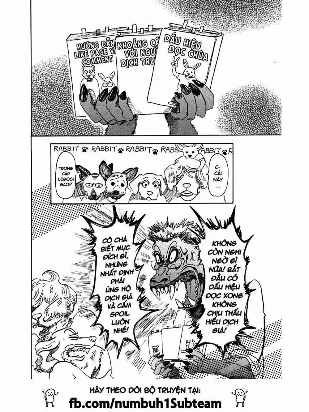 Truyện Tranh Bởi Vì Chúng Ta Đều Là Những Ngôi Sao - Beastars trang 10