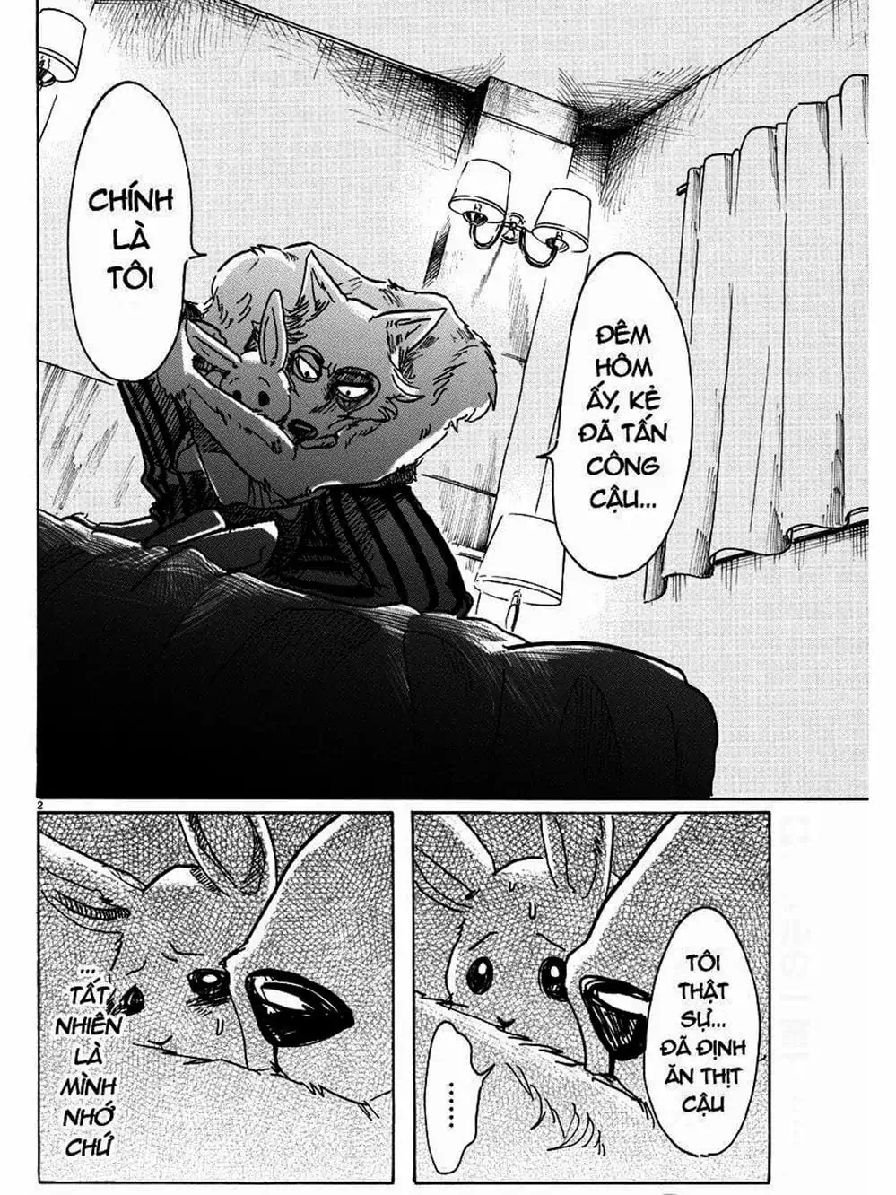 Truyện Tranh Bởi Vì Chúng Ta Đều Là Những Ngôi Sao - Beastars trang 10