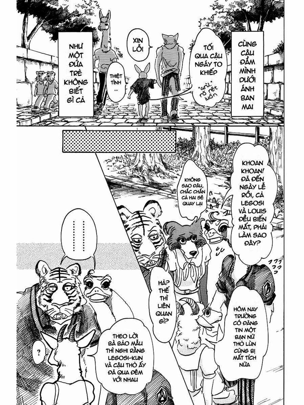 Truyện Tranh Bởi Vì Chúng Ta Đều Là Những Ngôi Sao - Beastars trang 10