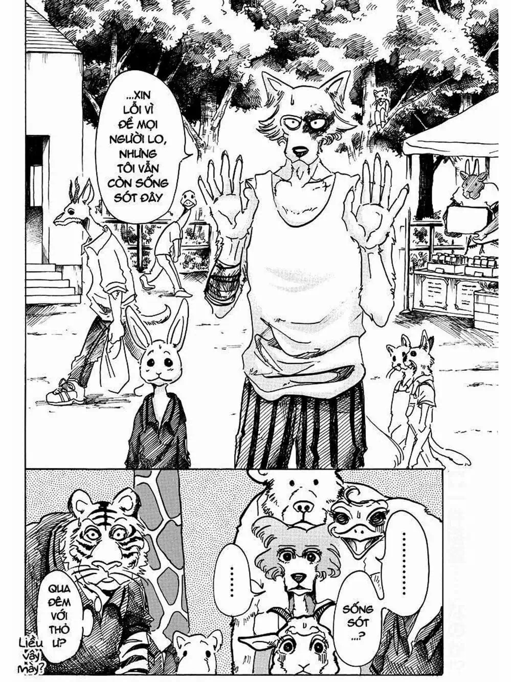 Truyện Tranh Bởi Vì Chúng Ta Đều Là Những Ngôi Sao - Beastars trang 10