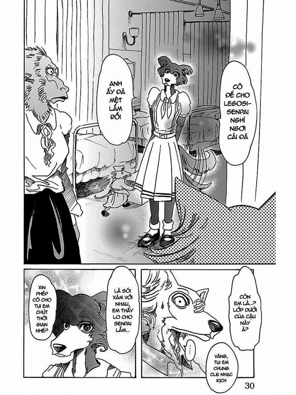 Truyện Tranh Bởi Vì Chúng Ta Đều Là Những Ngôi Sao - Beastars trang 10