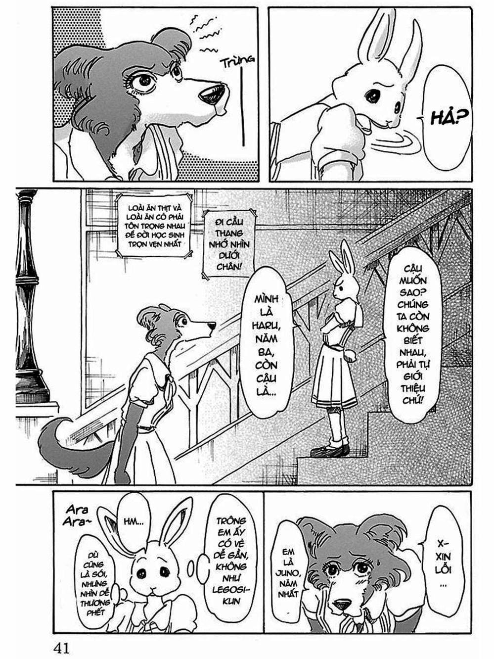 Truyện Tranh Bởi Vì Chúng Ta Đều Là Những Ngôi Sao - Beastars trang 10