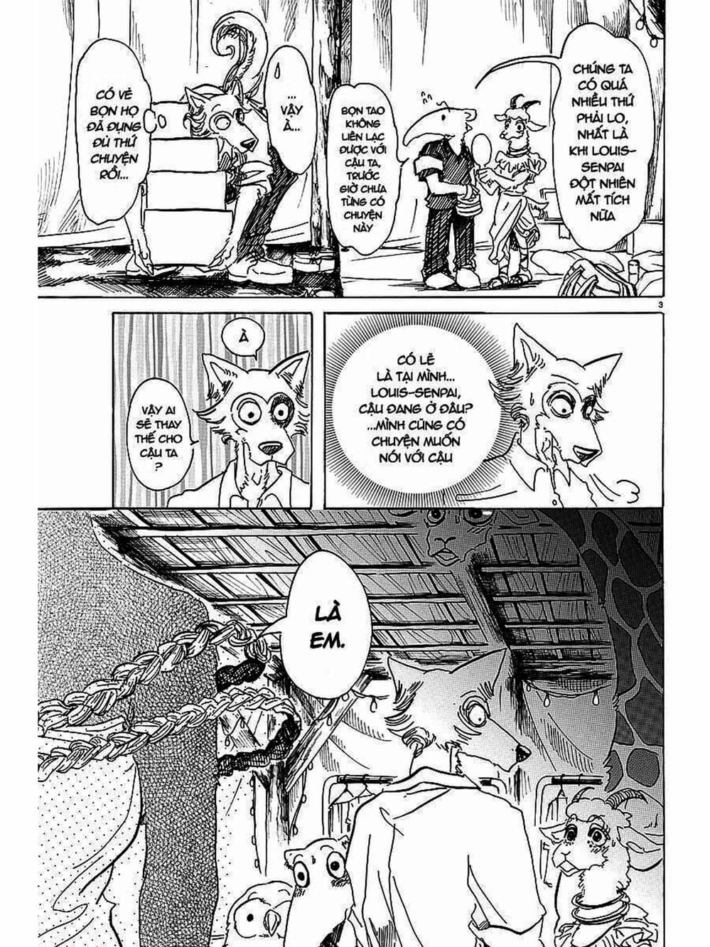 Truyện Tranh Bởi Vì Chúng Ta Đều Là Những Ngôi Sao - Beastars trang 10