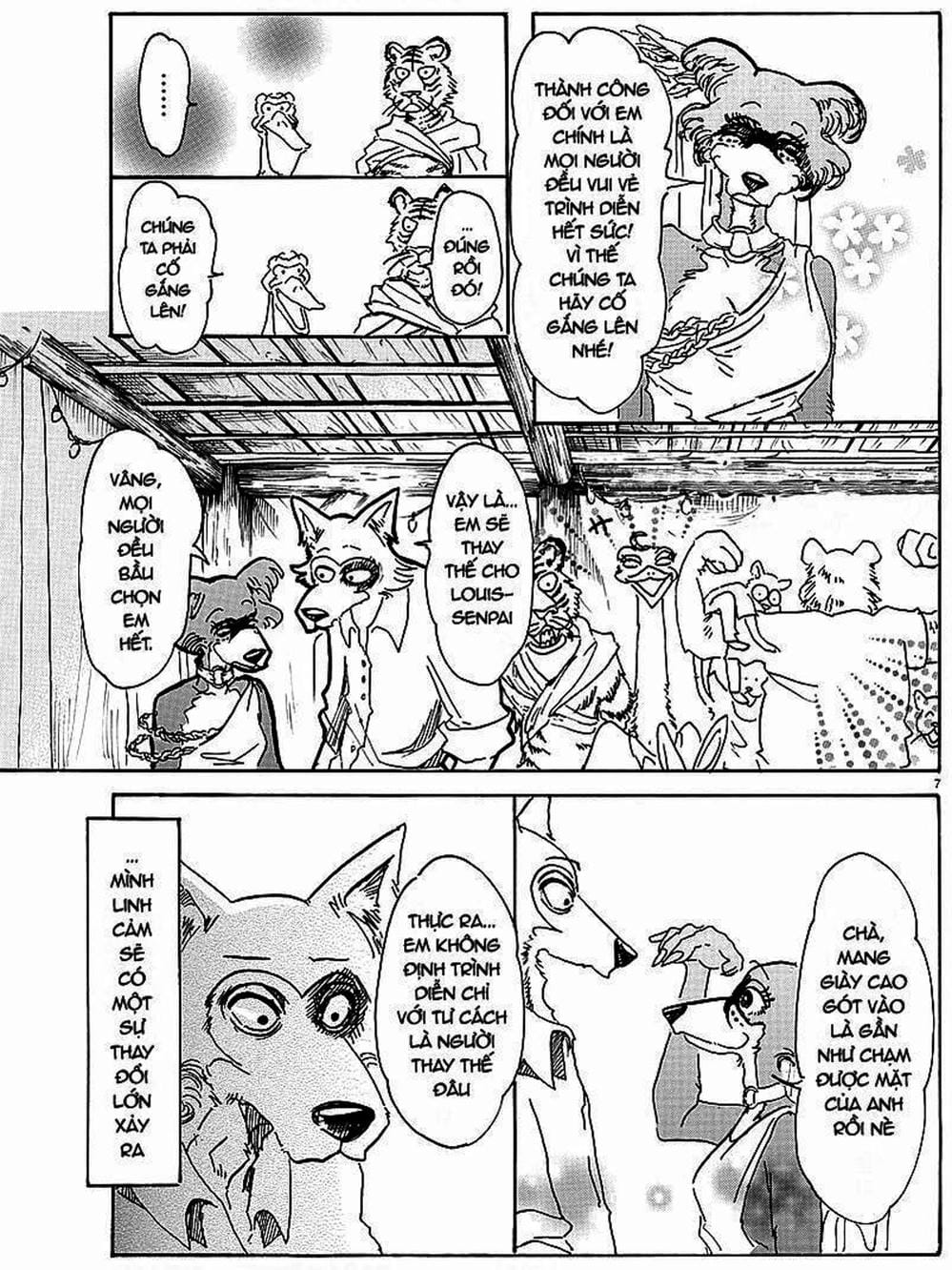 Truyện Tranh Bởi Vì Chúng Ta Đều Là Những Ngôi Sao - Beastars trang 10