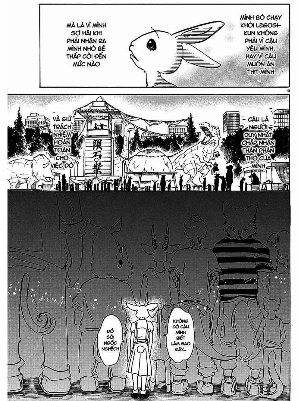 Truyện Tranh Bởi Vì Chúng Ta Đều Là Những Ngôi Sao - Beastars trang 10