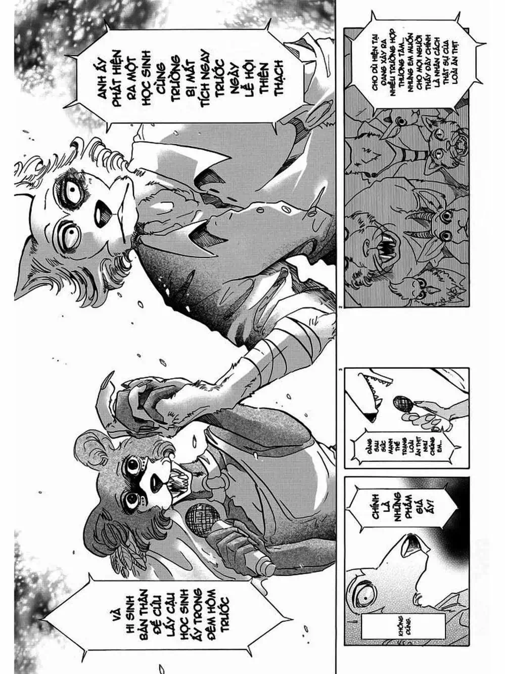 Truyện Tranh Bởi Vì Chúng Ta Đều Là Những Ngôi Sao - Beastars trang 10