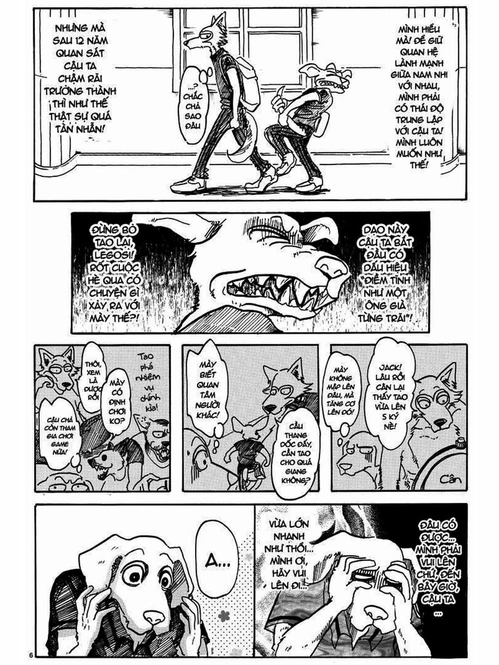 Truyện Tranh Bởi Vì Chúng Ta Đều Là Những Ngôi Sao - Beastars trang 10