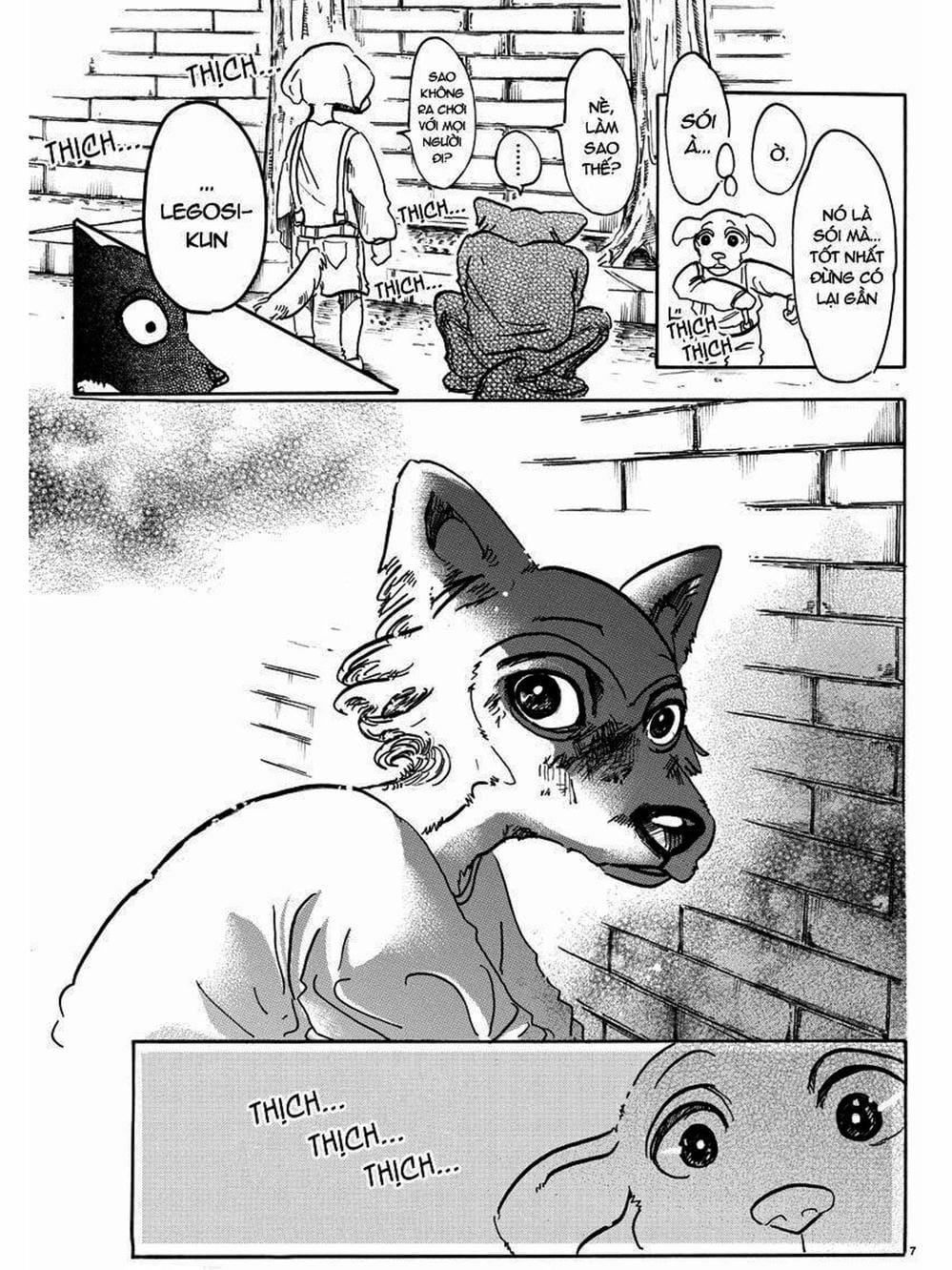 Truyện Tranh Bởi Vì Chúng Ta Đều Là Những Ngôi Sao - Beastars trang 10