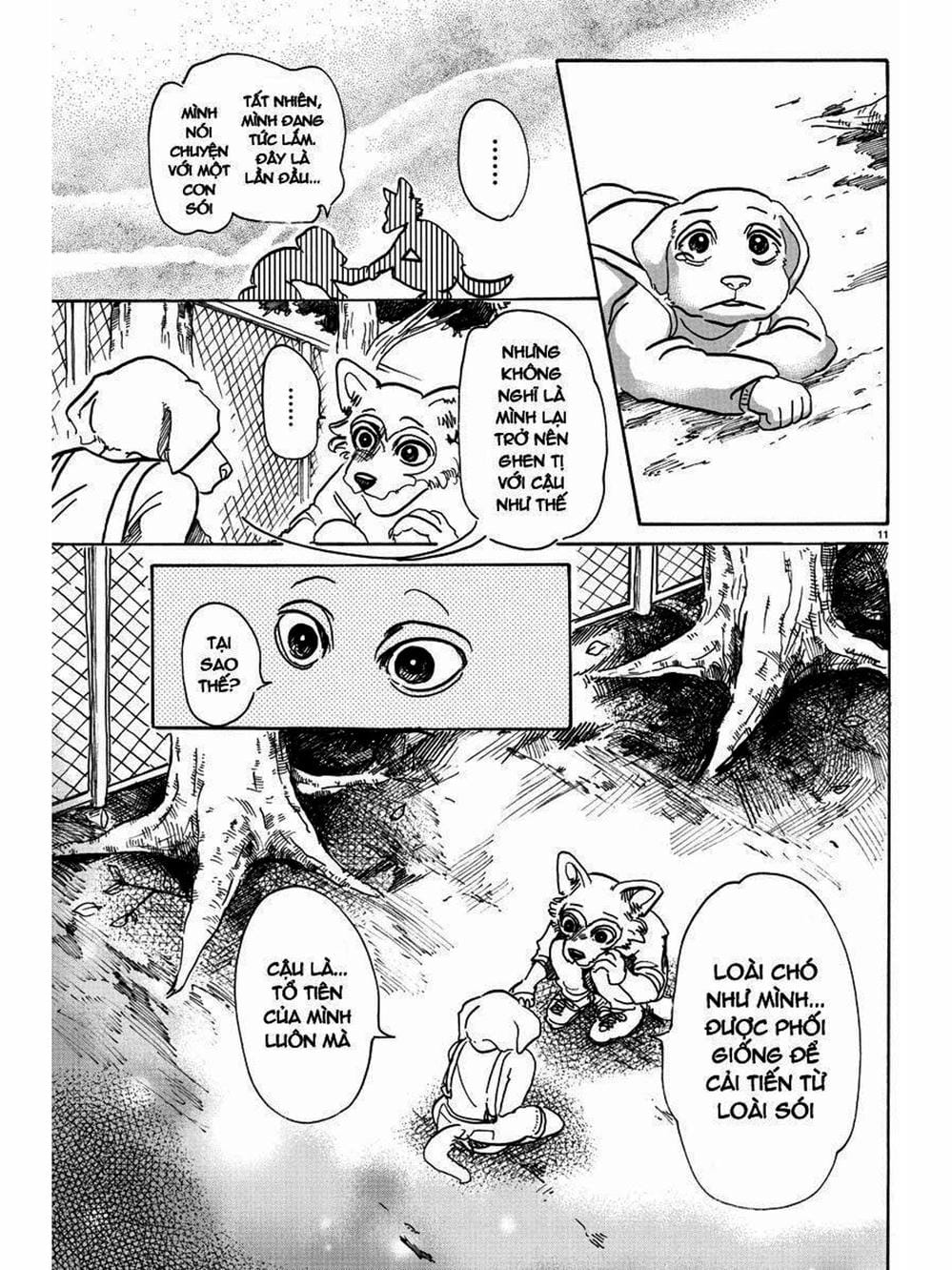 Truyện Tranh Bởi Vì Chúng Ta Đều Là Những Ngôi Sao - Beastars trang 10
