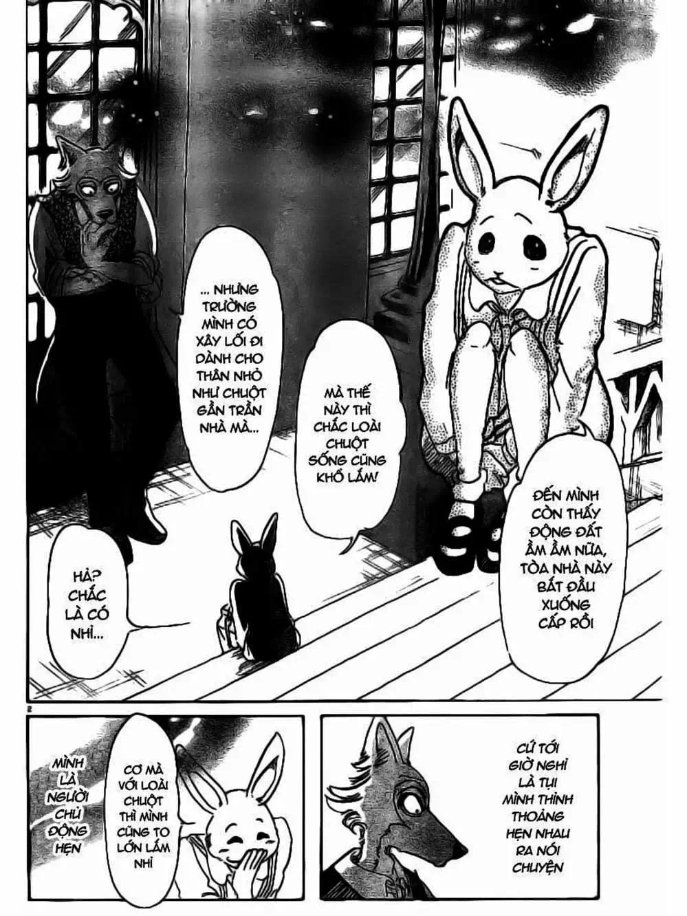 Truyện Tranh Bởi Vì Chúng Ta Đều Là Những Ngôi Sao - Beastars trang 10