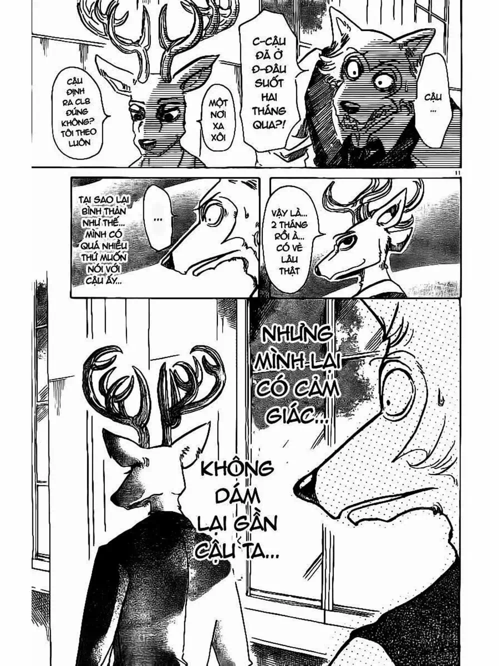 Truyện Tranh Bởi Vì Chúng Ta Đều Là Những Ngôi Sao - Beastars trang 10