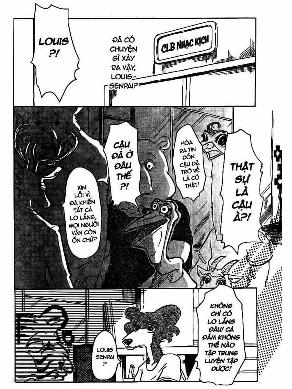 Truyện Tranh Bởi Vì Chúng Ta Đều Là Những Ngôi Sao - Beastars trang 10